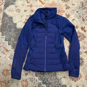 lululemon athletica Blue Down for it all Jacket